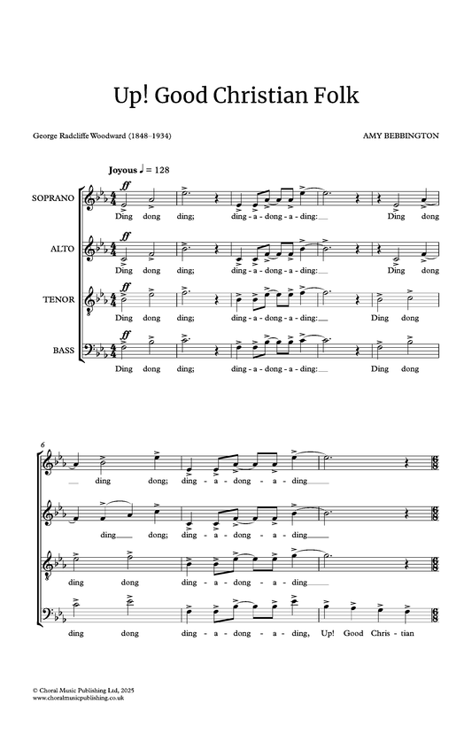 Up! Good Christian folk (Amy Bebbington)