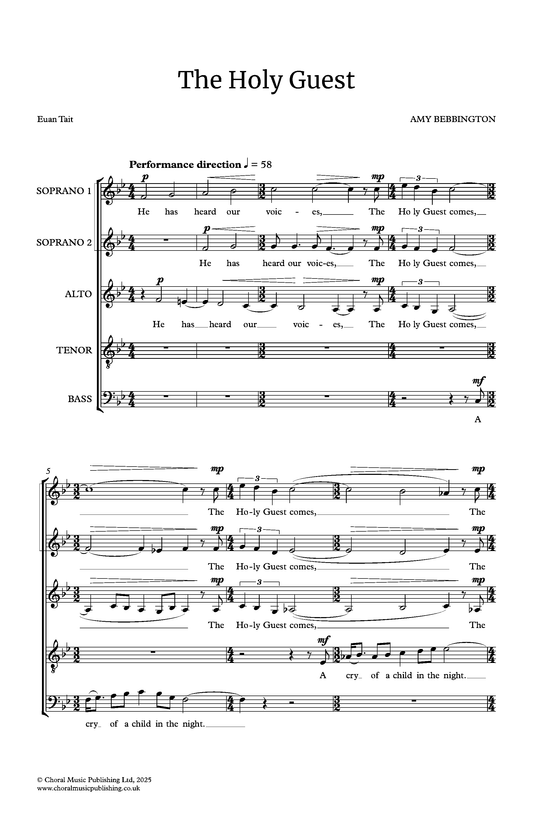 The Holy Guest (Amy Bebbington)