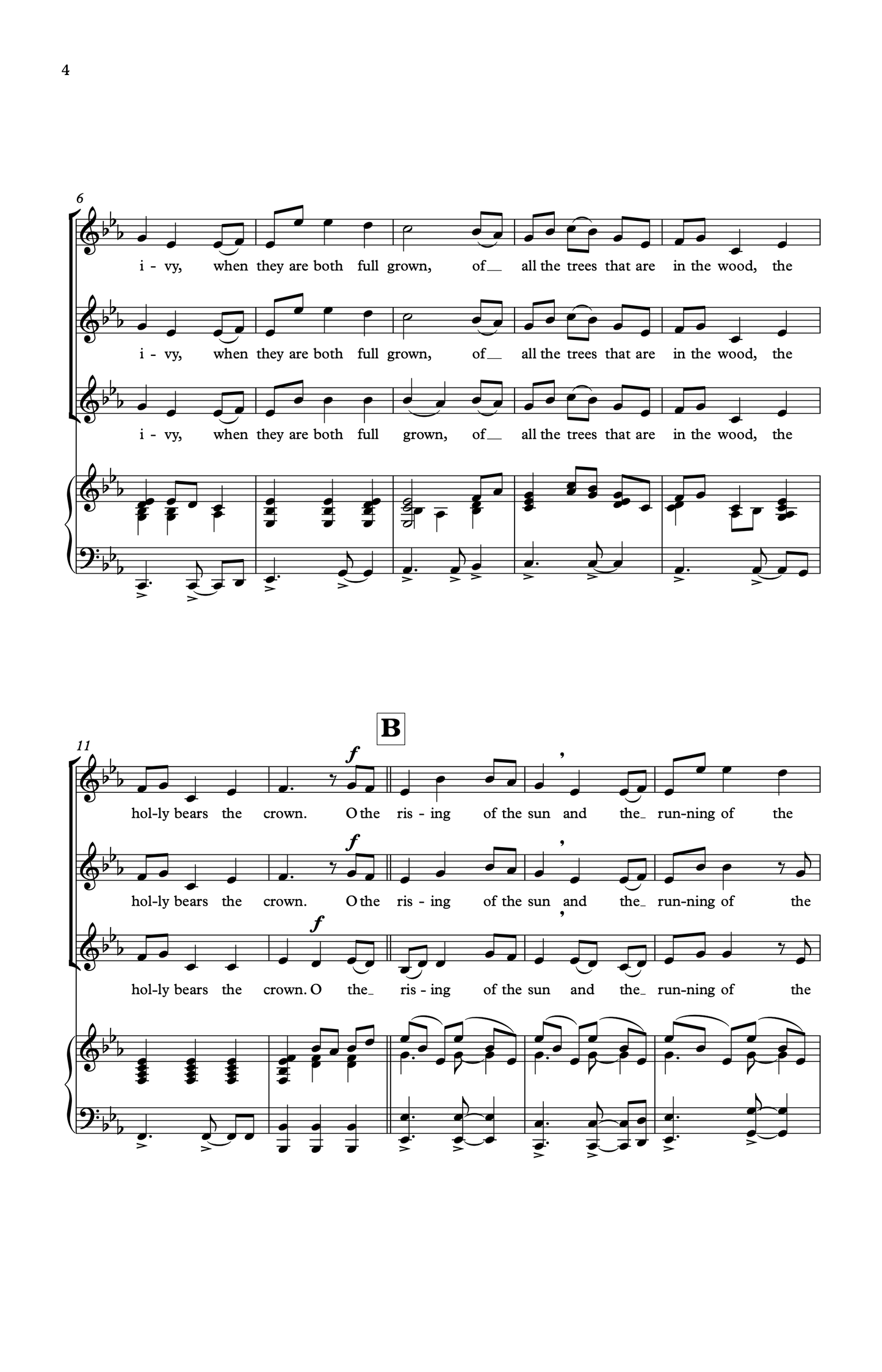 The Holly and the Ivy (Baz Chapman)