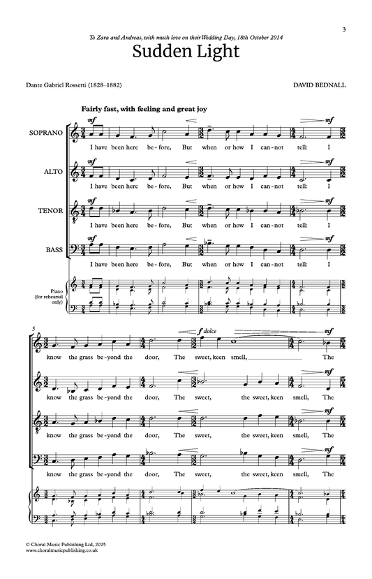 Sudden Light (David Bednall)