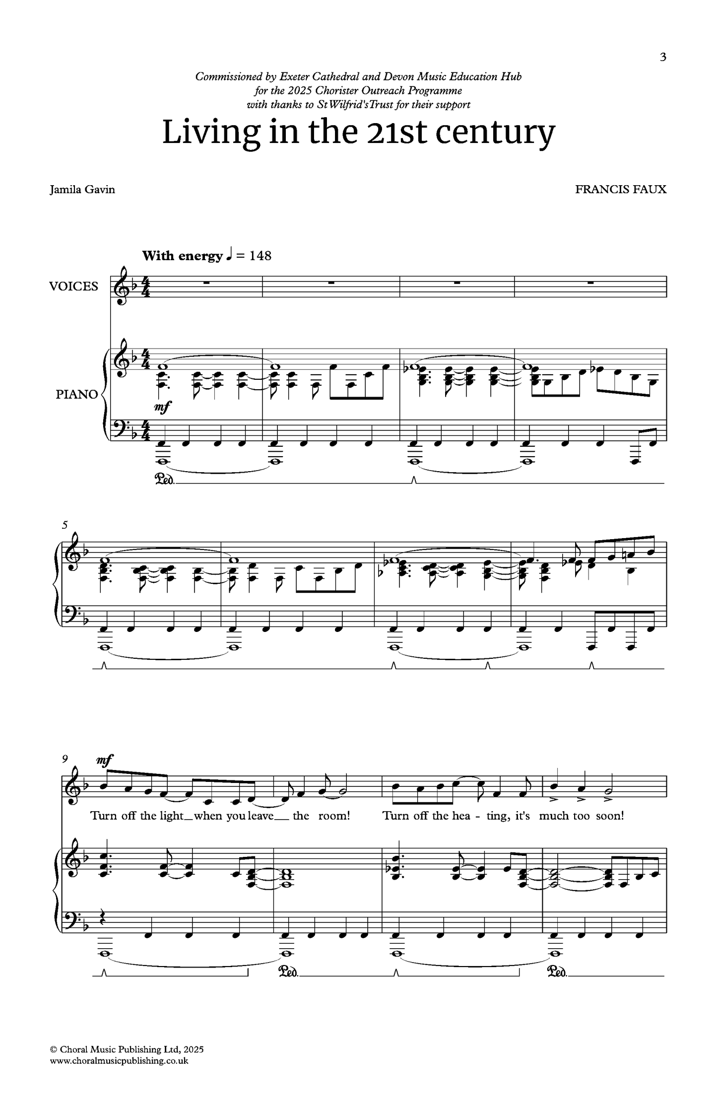 Living in the 21st century (Francis Faux)