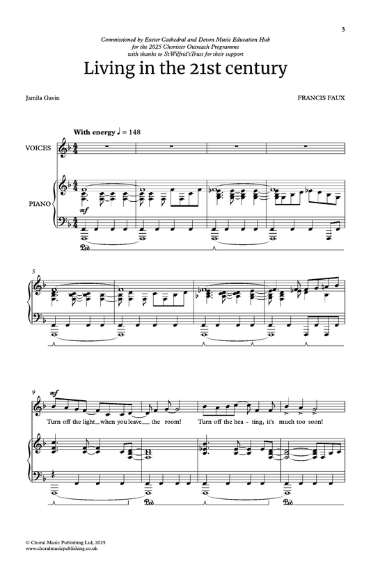 Living in the 21st century (Francis Faux)