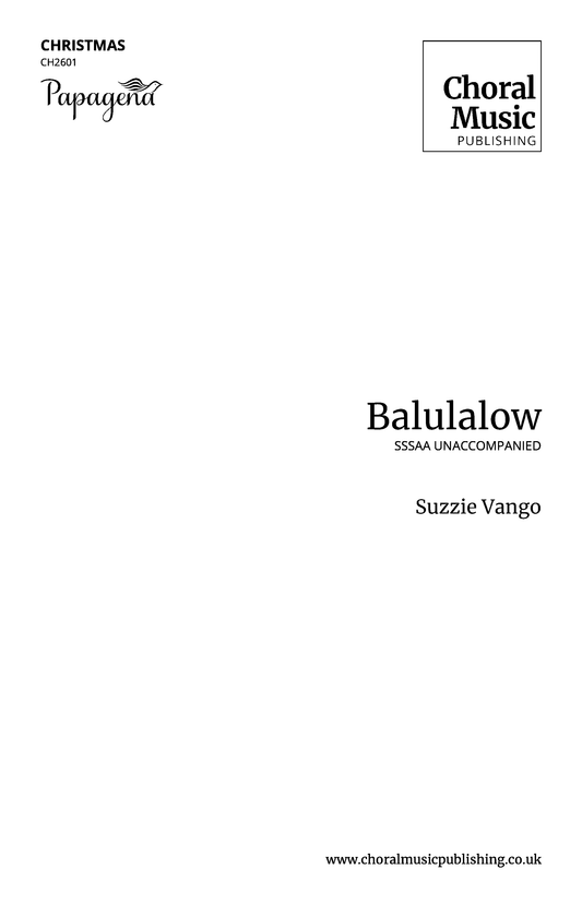 Balulalow (Suzzie Vango)