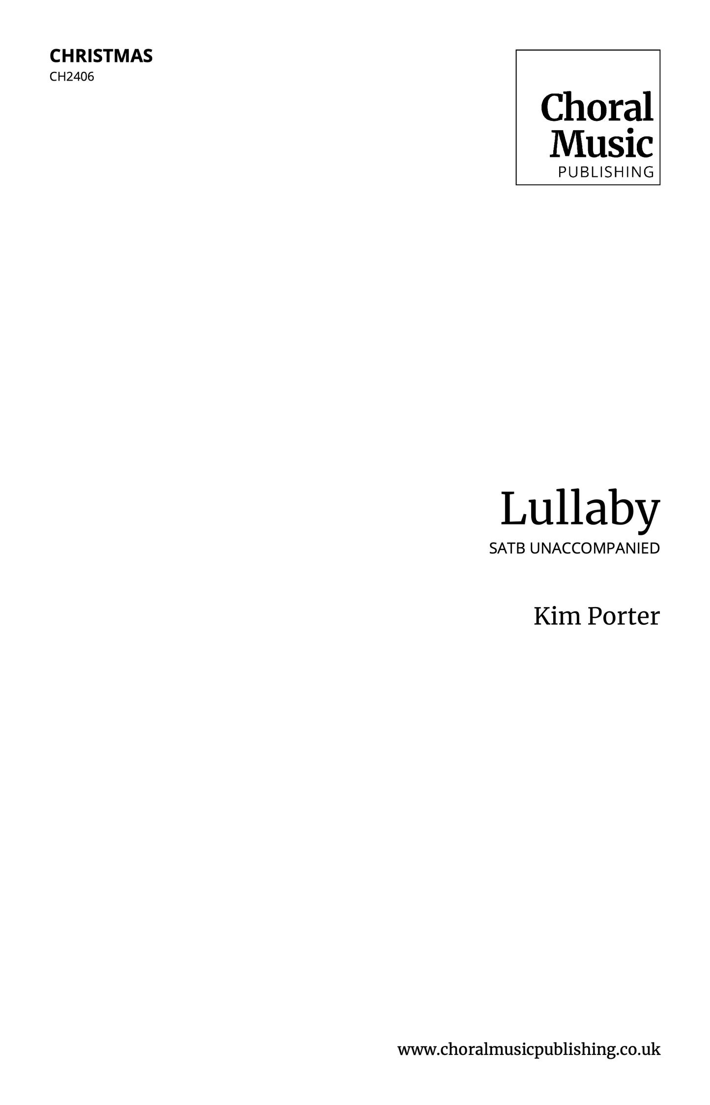 Lullaby (Kim Porter)