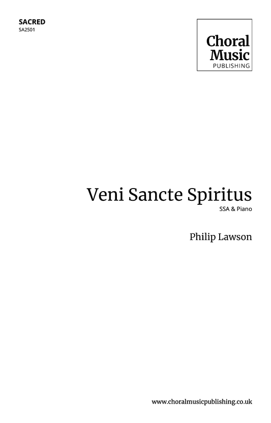 Veni Sancte Spiritus (Philip Lawson)