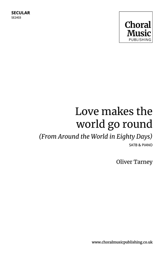 Love makes the world go round (Oliver Tarney)