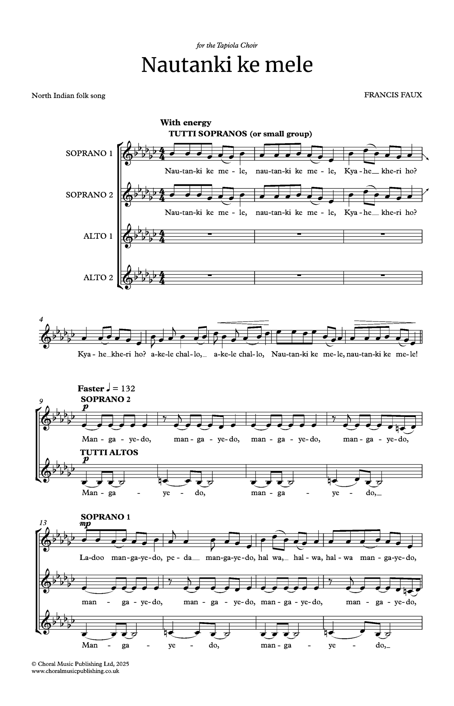 Nautanki ke mele (Francis Faux)