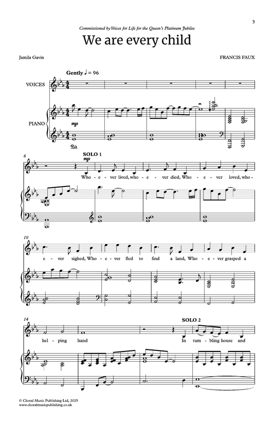 We are every child (Francis Faux)